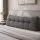 Giselle Bedding Headboard Pillow Queen Shredded Foam Backrest Cushion with Corduroy Cover and Side Pockets
