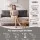 Giselle Bedding Headboard Pillow Queen Shredded Foam Backrest Cushion with Corduroy Cover and Side Pockets
