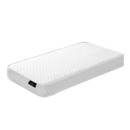 Giselle Bedding Baby Cot Mattress - 13cm Medium Firm, Bonnell Spring, Hypoallergenic, Double-Sided, 131x69cm