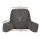 Giselle Bedding Grey Reading Pillow with Ergonomic Armrests – 49x49x15cm, Overstuffed Faux Suede Lumbar Support Cushion