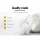 Giselle Bedding Bamboo Pillow Set: 4-Pack with Medium & Firm Support, Dust Mite Resistant, 73x48cm, Soft & Cool Fabric