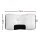 Giselle Bedding Ergonomic Contour Pillow - 48x73cm, Adjustable Neck Support, High-Density Filling, Blue & White Cover