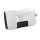 Giselle Bedding Ergonomic Contour Pillow - 48x73cm, Adjustable Neck Support, High-Density Filling, Blue & White Cover