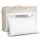 Giselle Bedding Duck Feather Down Pillow Twin Pack 1kg Fill 100% Cotton Shell Hypoallergenic 75x50cm Luxury Pillows