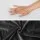 Giselle Bedding Memory Foam Footrest Cushion, Adjustable Height, Soft Plush Fabric, Non-Slip, 45x32x16cm, Black