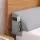 Giselle Bedding Double Bed Wedge Pillow 25D Foam Gap Filler with Side Pockets and Washable Cover for Headboards