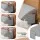 Giselle Bedding Double Bed Wedge Pillow 25D Foam Gap Filler with Side Pockets and Washable Cover for Headboards