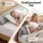 Giselle Bedding Queen Bed Wedge Pillow 25D Foam Gap Filler with Side Pockets