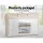 Giselle Bedding Goose Feather and Down Pillow Twin Pack, 1kg Fill, 100% Cotton, Hypoallergenic, 75x50cm, White