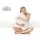 Giselle Bedding Natural Latex Pillow Set of 2 - 2-Zone Contour Design, Breathable, Eco-Friendly, Anti-Dust Mite, 60x40cm