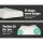 Giselle Bedding Natural Latex Pillow Set of 2 - 2-Zone Contour Design, Breathable, Eco-Friendly, Anti-Dust Mite, 60x40cm
