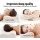 Giselle Bedding Natural Latex Pillow Twin Pack - 100% Natural, Breathable, Anti-Mite, 3-Zone Massage, Washable Cover