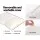 Giselle Bedding Natural Latex Pillow Classic Twin Pack - 100% Latex, Breathable, Eco-Friendly, Anti-Allergen, Set of 2