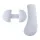 Giselle Bedding Cooling Pregnancy Pillow Adjustable Maternity Body Pillow 37x87 cm Support Back Belly Hips Blue