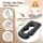 Giselle Bedding G‑Shape Pregnancy Pillow 131x70 cm Full Body Maternity Support Dark Grey (Removable Cover)