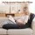 Giselle Bedding G‑Shape Pregnancy Pillow 131x70 cm Full Body Maternity Support Dark Grey (Removable Cover)