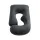 Giselle Bedding G‑Shape Pregnancy Pillow 131x70 cm Full Body Maternity Support Dark Grey (Removable Cover)