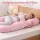 Giselle Bedding U-Shaped Pregnancy Pillow 73x133cm 100% Cotton Jersey Cover Pink Maternity Pillow Sleeping