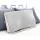 Giselle Bedding Memory Foam Contour Pillow, 60cm x 35cm, Butterfly Shape, High-Density, Removable Cover, Grey