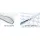 Giselle Bedding Memory Foam Contour Pillow with Cool Gel | 60x40cm | Ice Silk Cover | Relieve Neck & Shoulder Tension