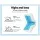 Giselle Bedding Memory Foam Contour Pillow with Cool Gel & Bamboo Cover - 60x34cm, Neck Support for All Sleepers