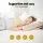 Giselle Bedding Microfibre Pillow - 1kg Polyester Filling, Soft 40g Cover, Allergenic-Free, 70x45cm for Ultimate Comfort