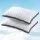Giselle 2pcs Microfibre Pillows - 1kg Filling, Soft Cover, Allergen-Free, 70x45cm, Ideal for All Sleep Positions