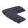 Giselle Bedding V Shape Pillow Boomerang Nursing Body Cushion in Grey - Ergonomic Support, Machine Washable, 58x35x18cm