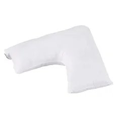 Giselle Bedding V Shape Boomerang Nursing Pillow - Ergonomic Support, 1.5kg Hollow Fibre, 58x35x18cm, Machine Washable