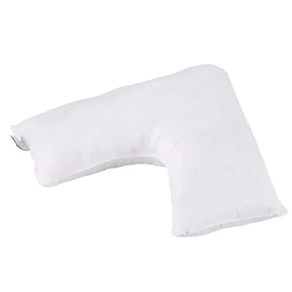Giselle Bedding V Shape Boomerang Nursing Pillow - Ergonomic Support, 1.5kg Hollow Fibre, 58x35x18cm, Machine Washable
