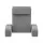 Giselle Bedding Reading Pillow with Memory Foam, Adjustable Neck Roll and Detachable Arms with Washable Velvet Cover