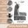 Giselle Bedding Reading Pillow with Memory Foam, Adjustable Neck Roll and Detachable Arms with Washable Velvet Cover