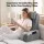 Giselle Bedding Reading Pillow with Memory Foam, Adjustable Neck Roll and Detachable Arms with Washable Velvet Cover