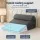 Giselle Bedding Adjustable Wedge Pillow Grey - Cooling Gel Memory Foam, 56x57x30 cm, Ergonomic Support, Washable Cover