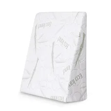 Giselle Bedding Wedge Pillow 61 x 62 x 20cm Gel Memory Foam Bamboo Cover