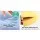 Giselle Bedding Wedge Pillow Twin Pack - White, Waterproof, Cool Gel Memory Foam, 62x64x30cm for Back & Leg Support