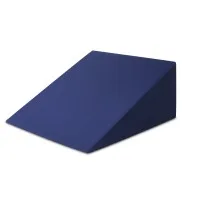 Giselle Bedding Wedge Pillow - Blue Bed 3-in-1 Support with Cool Gel Memory Foam, Waterproof Cover, 62x64x30cm