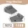 Giselle Bedding Gel Wedge Pillow with Detachable Neck Pillow and Adjustable Reading Support