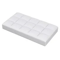 Giselle Bedding Bamboo Mattress Topper Pillowtop, 4.5cm Thick, Anti-Allergy, Dust Mite Resistant, Cot Size 69x130cm