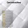 Giselle Bedding Bamboo Mattress Topper Pillowtop, 4.5cm Thick, Anti-Allergy, Dust Mite Resistant, Cot Size 69x130cm