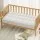 Giselle Bedding Bamboo Mattress Topper Pillowtop, 4.5cm Thick, Anti-Allergy, Dust Mite Resistant, Cot Size 69x130cm