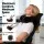 Wanderlite Travel Neck Pillow with Memory Foam and Washable Cover Black
