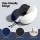 Wanderlite Travel Pillow for Aeroplanes Memory Foam Neck Support Washable Cover Storage Bag Blue