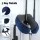 Wanderlite Travel Pillow for Aeroplanes Memory Foam Neck Support Washable Cover Storage Bag Blue