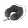 Wanderlite Travel Neck Pillow with Memory Foam, Washable Cover, Storage Bag and Adjustable Drawstring Grey