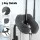 Wanderlite Travel Neck Pillow with Memory Foam, Washable Cover, Storage Bag and Adjustable Drawstring Grey