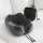 Wanderlite Travel Neck Pillow with Memory Foam, Washable Cover, Storage Bag and Adjustable Drawstring Grey