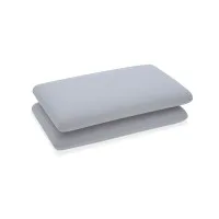 RoomSense Cooling Memory Foam Pillow Queen 70x40x10cm Solid Core Cooling Cover Washable Set of 2 Pillows