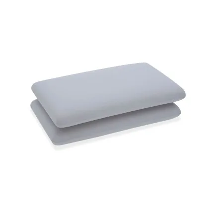 RoomSense Cooling Memory Foam Pillow Queen 70x40x10cm Solid Core Cooling Cover Washable Set of 2 Pillows