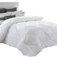 Giselle Bedding 400GSM Queen Bamboo Microfibre Quilt – Soft, Breathable, Anti-Bacterial, Eco-Friendly Luxury Comfort